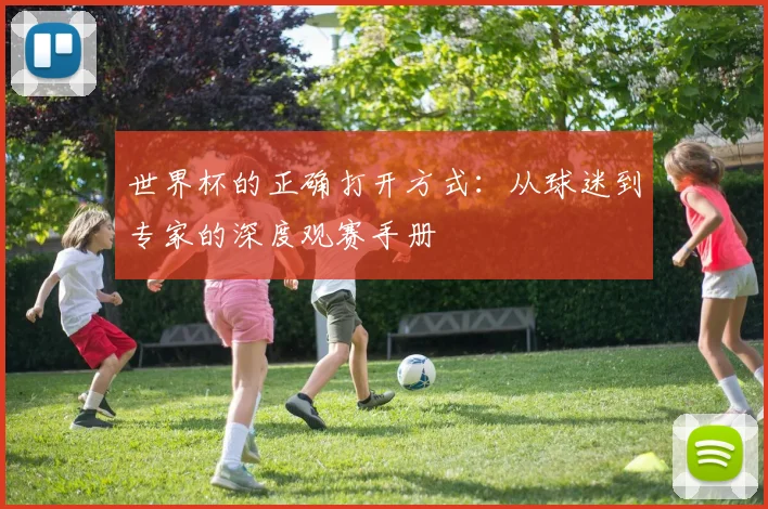 世界杯的正确打开方式：从球迷到专家的深度观赛手册
