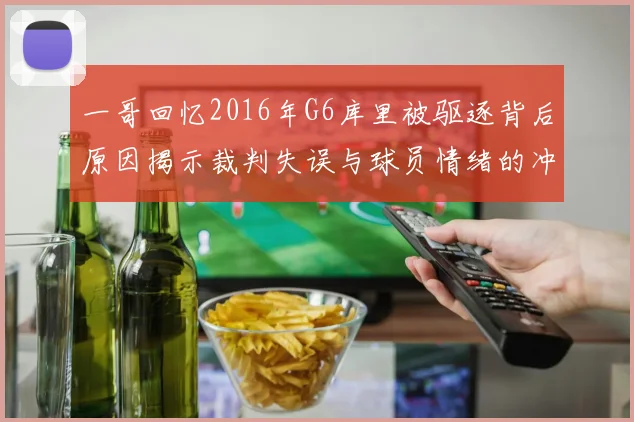 一哥回忆2016年G6库里被驱逐背后原因揭示裁判失误与球员情绪的冲突